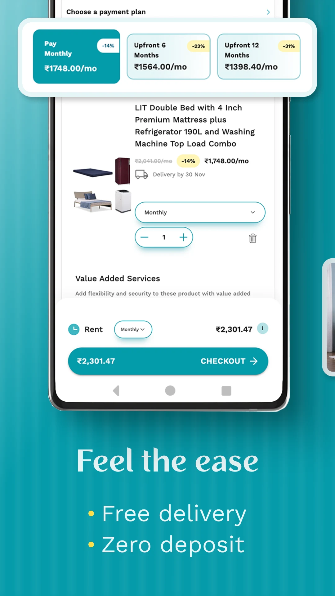 Furlenco: Rent & Buy Furniture screenshot